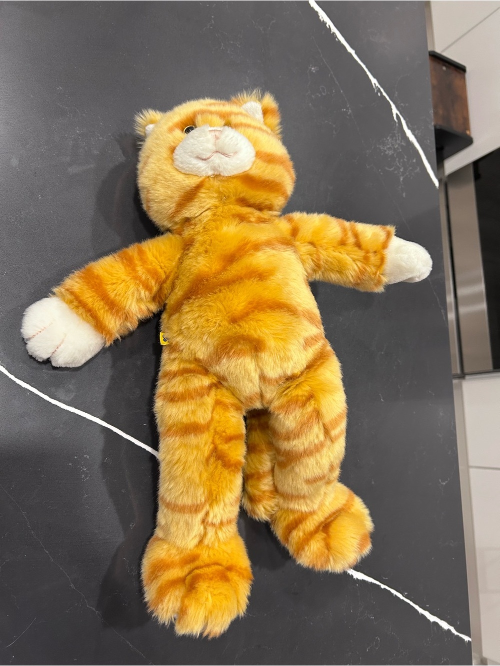 Build-A-Bear Workshop Orange Tabby Cat Plush Stuffed Animal Soft Collectible